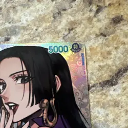 Boa Hancock One Piece CCG Character Card OP01-078, 4 Cost, 5000 Power, Foil - Image 5