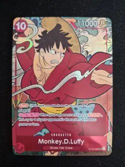 One Piece TCG Monkey D. Luffy English Version 1st Anniversary Set ST10-006 - Image 1