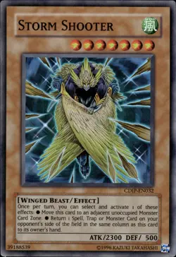 Storm Shooter - Super Rare CDIP-EN032 - LP - YuGiOh - Image 1