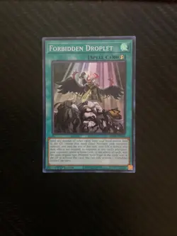 Near Mint Forbidden Droplet - RA01-EN064 - Super Rare - 1st Edition - YuGiOh - Image 1