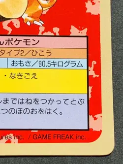 Pokemon card Charizard NO.006 Topsun Green Back 1995 Pokemon TCG Japanese Rare - Image 4