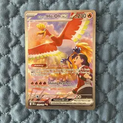 Pokemon TCG Ethan's Ho-Oh EX Sir 230/182 Destined Rivals Mint/Nm Condition - Image 1