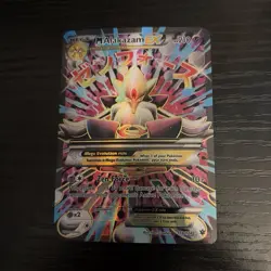 Pokemon M Alakazam EX Mega Full Art Ultra Rare Holo 118/124 Fates Collide - Image 1