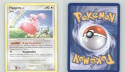 HAPPINY 76/127 COMMON PLATINUM POKEMON LIGHTLY PLAYED - Image 1