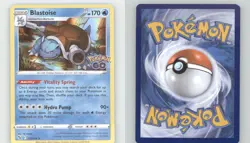 BLASTOISE 017/078 HOLO RARE POKEMON GO POKEMON HOLO NEAR MINT - Image 1