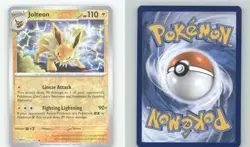 JOLTEON 135/165 RARE 151 POKEMON REVERSE HOLO NEAR MINT - Image 1