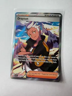 DRAYTON 232/191 ULTRA RARE SURGING SPARKS POKEMON NEAR MINT - Image 2