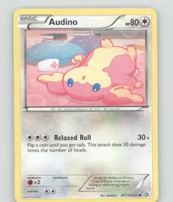 AUDINO RC17/RC25 HOLO COMMON LEGENDARY TREASURES: RADIANT COLLECTION POKEMON LP - Image 2