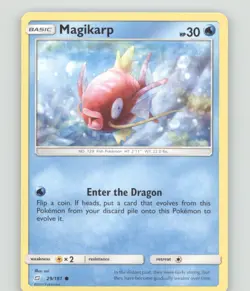 MAGIKARP 29/181 COMMON TEAM UP POKEMON NEAR MINT - Image 2