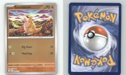SANDSHREW 068/132 COMMON MEGA EVOLUTION POKEMON REVERSE HOLO NEAR MINT - Image 1