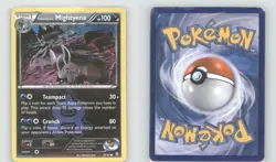 TEAM AQUA'S MIGHTYENA 18/34 COMMON DOUBLE CRISIS POKEMON LIGHTLY PLAYED - Image 1