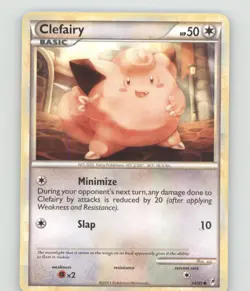 CLEFAIRY 54/95 COMMON CALL OF LEGENDS POKEMON NEAR MINT - Image 2