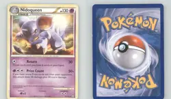 NIDOQUEEN 28/102 RARE HGSS TRIUMPHANT POKEMON LIGHTLY PLAYED - Image 1