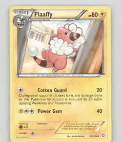 FLAAFFY 39/124 UNCOMMON DRAGONS EXALTED POKEMON LIGHTLY PLAYED - Image 2