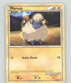 MAREEP 63/95 COMMON CALL OF LEGENDS POKEMON LIGHTLY PLAYED - Image 2