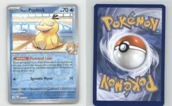 MISTY'S PSYDUCK 045/182 UNCOMMON DESTINED RIVALS POKEMON REVERSE HOLO NEAR MINT - Image 1