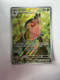 VIVILLON 193/191 ILLUSTRATION RARE SURGING SPARKS POKEMON NEAR MINT - Image 2