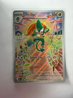 SIMISAGE - 090/086 090/086 HOLO ILLUSTRATION RARE SV: BLACK BOLT POKEMON NM/M - Image 2