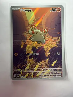 PHANPY 205/191 ILLUSTRATION RARE SURGING SPARKS POKEMON NEAR MINT - Image 2
