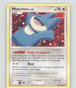MUNCHLAX 69/111 COMMON RISING RIVALS POKEMON NEAR MINT - Image 2