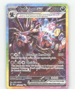 HYDREIGON EX 240/191 SPECIAL ILLUSTRATION RARE SURGING SPARKS POKEMON NEAR MINT - Image 2