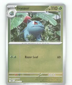 IVYSAUR 002/132 COMMON MEGA EVOLUTION POKEMON REVERSE HOLO NEAR MINT - Image 2