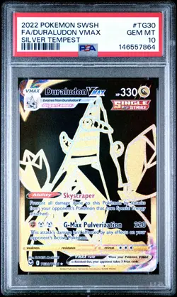 DURALUDON VMAX TG30/TG30 Silver Tempest Pokemon PSA 10 - Image 1
