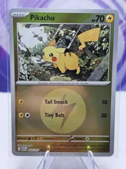 Pikachu ME: Ascended Heroes (Energy Pattern) 055/217 NM Reverse Holofoil Pokemon - Image 1