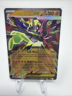 Pokemon Mega Zygarde EX POR 047/088 Full Art Holo Basic HP 310 2026 EN - Image 1