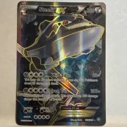 Pokemon Steelix EX XY-Steam Siege 108/114 Ultra Rare Full Art Holo 180HP - Image 1