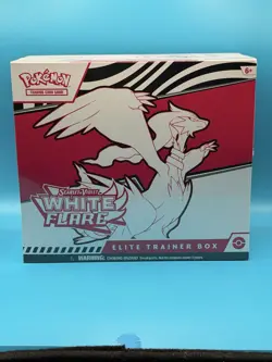 Pokemon Scarlet & Violet White Flare Elite Trainer Box ETB FACTORY NEW SEALED! - Image 1