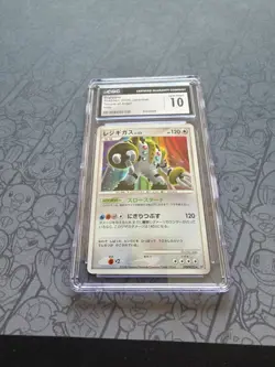 GEM MINT Pokemon: Regigigas #DPBP#525 Holo Rare Japan Temple of Anger -CGC -C128 - Image 3