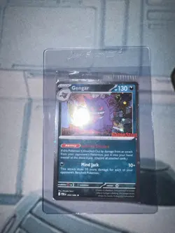 2026 Pokemon Gengar 050 Perfect Order GameStop Promo Cosmos Sealed NM CENTERED - Image 2