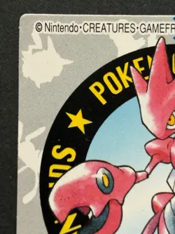 Pokemon Kid's mini card Scizor NO.169 Pokemon TCG Japanese 2001 NINTENDO BANDAI - Image 2