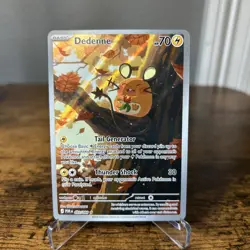 Pokemon Perfect Order Dedenne 093/088 Illustration Rare IR NM - Image 1