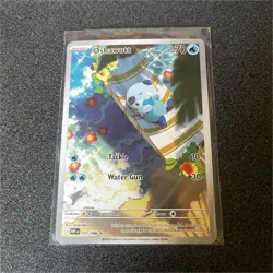 Pokemon Sv White Flare Oshawott 105/086 Illustration Rare Holo ENG 2025 70HP - Image 1