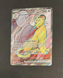 Pokemon Team Rocket’s Persian ex 219/182 Ultra Rare Destined Rivals NM - Image 3