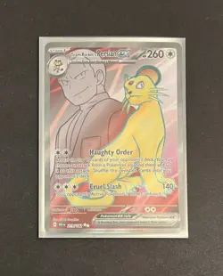 Pokemon Team Rocket’s Persian ex 219/182 Ultra Rare Destined Rivals NM - Image 4
