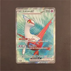 Pokemon Latias ex 220/191 Ultra Rare Surging Sparks NM - Image 1