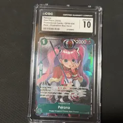 Perona OP09-034 One Piece Illustration Box Vol.4 CGC 10 - Image 1
