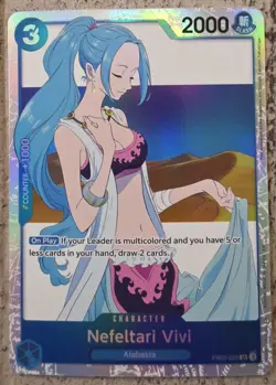 One Piece Nefeltari Vivi SR 25th Anime Collection Eb-02 English - Image 1
