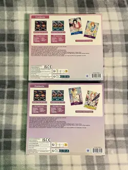 2025 Bandai OP One Piece Illustration Box Vol 1 And 2 Bundle NEW Sealed CCG - Image 2