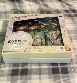 2025 Bandai OP One Piece Illustration Box Vol 1 And 2 Bundle NEW Sealed CCG - Image 3