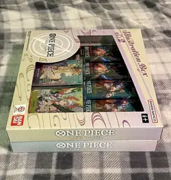 2025 Bandai OP One Piece Illustration Box Vol 1 And 2 Bundle NEW Sealed CCG - Image 4
