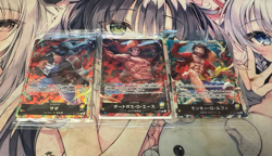 Sabo Ace Luffy ST13-001 ST13-002 ST13-003 Promo 7-Eleven ONE PIECE Card Japanese - Image 1