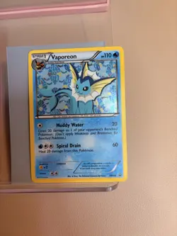 Pokemon TCG Vaporeon Card Lot; BW89 Promo & 24/83 EX Holo Rare: MP. Ships Free! - Image 5