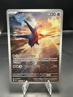 Pokemon Scarlet & Violet Surging Sparks Latios 203/191 Card A - Image 2