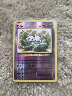 Pokemon Mew TCG Evolutions 53/108 Reverse Holo Rare NM Near Mint Card - Image 1