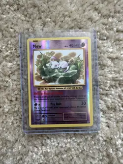 Pokemon Mew TCG Evolutions 53/108 Reverse Holo Rare NM Near Mint Card - Image 3