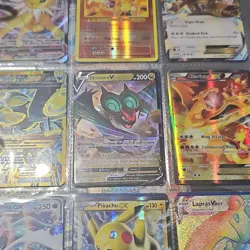 Pokemon TCG Holo Card Lot - Lampent, Snorlax V, Charizard GX, Mewtwo, Pikachu EX - Image 5